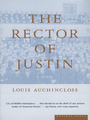 cover image of The Rector of Justin